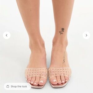 New arrival Veronica Beard Maris jelly silver sandal size 7 $195! Women's